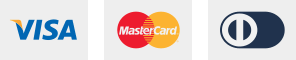 VISA、Master Card、JCB、Diners Club